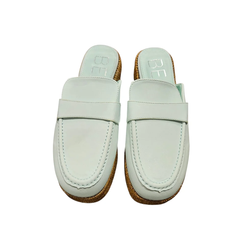 NWT - Women's Light Blue Espadrille Loafers - Size 9 - Picture 3 of 13